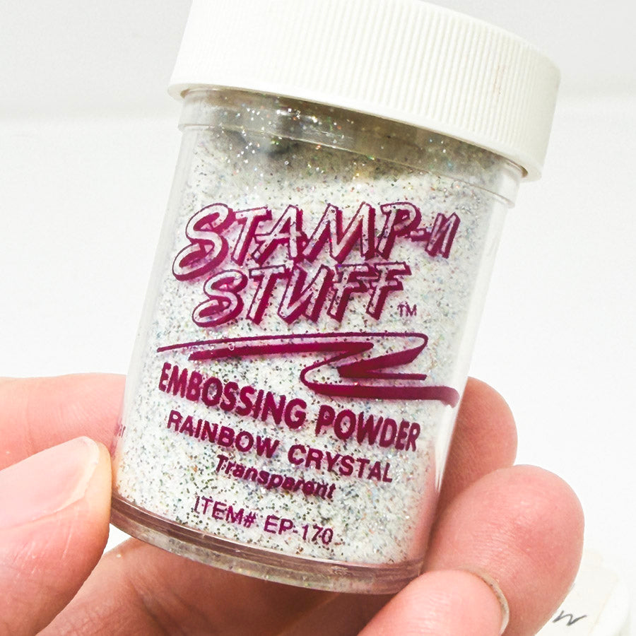 Stamp-n-Stuff Embossing Powder & Tinsel