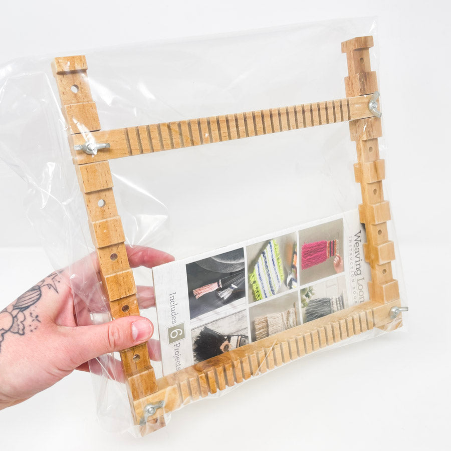 Plaid Bucilla 10" Weaving Loom Adjustable Loom