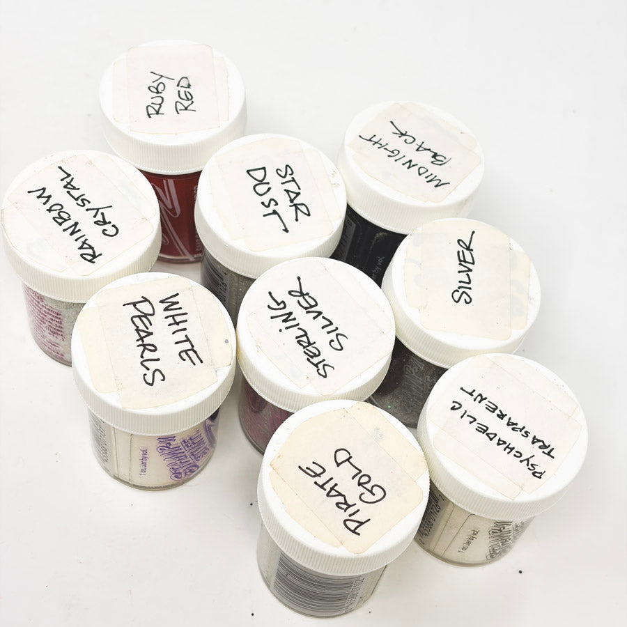 Stamp-n-Stuff Embossing Powder & Tinsel