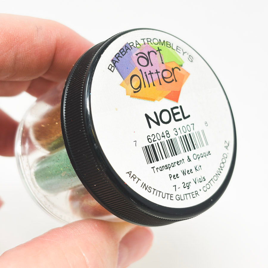 Barbara Trombley's Art Glitter Pee Wee Set - Noel