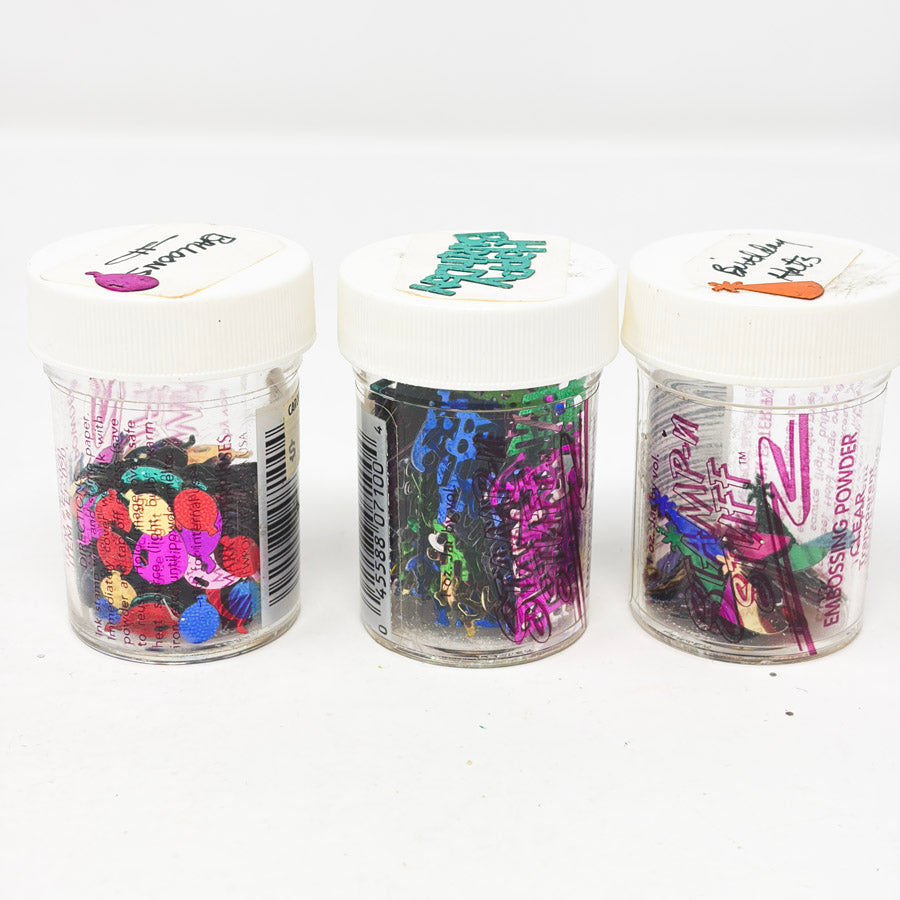 Bundle of Confetti in Jars (3)