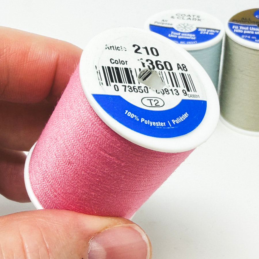 Coats & Clark All Purpose 100% Poly Thread