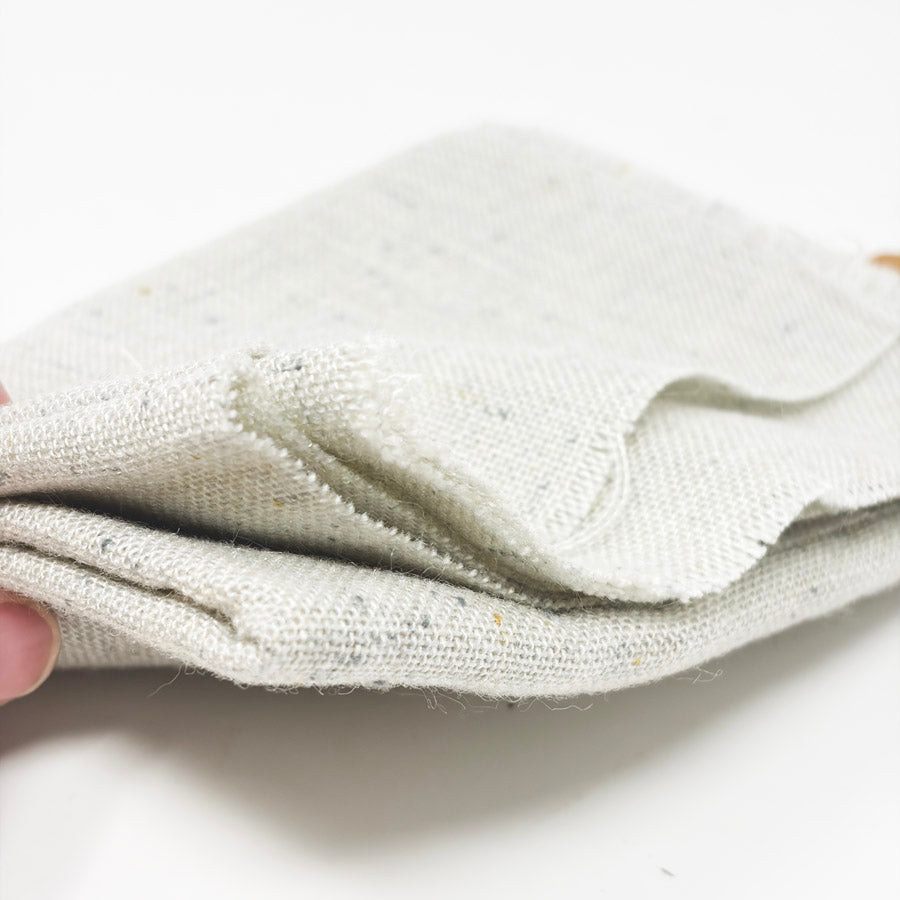 24 Count 26" x 19" Tweedy Oatmeal Evenweave Wool (Blend?) Fabric