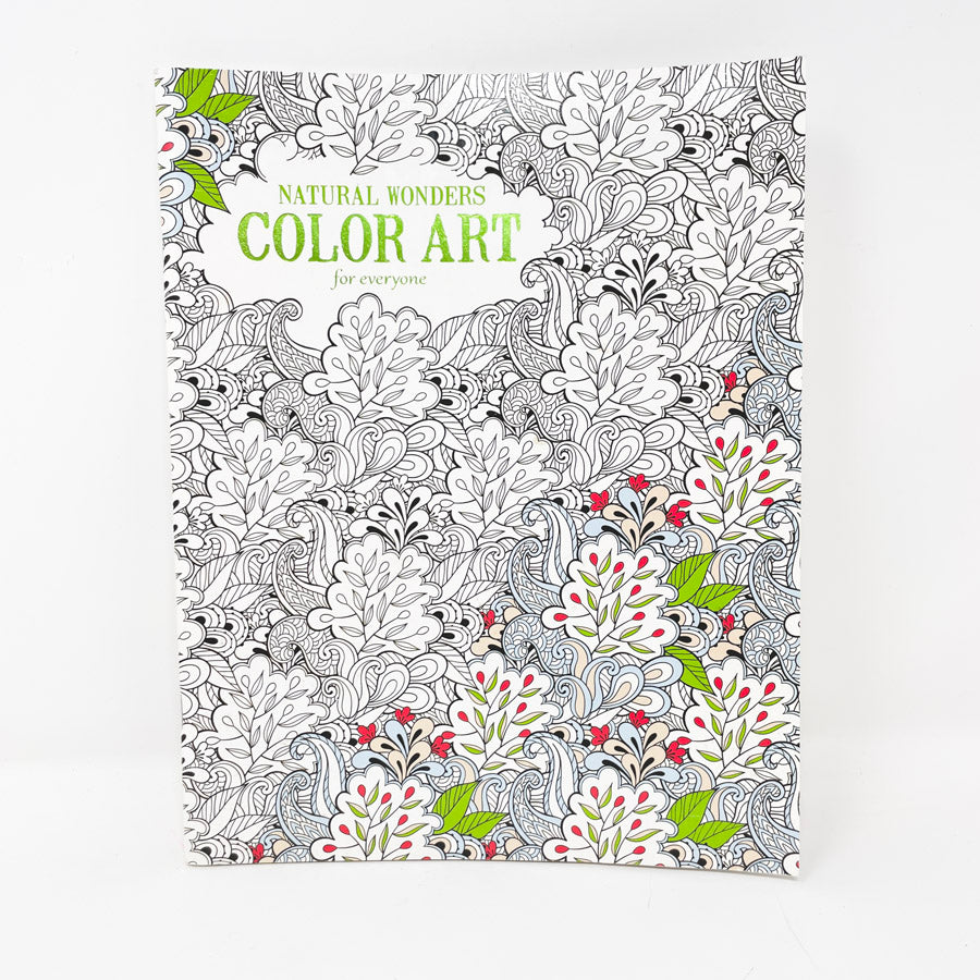 "Natural Wonders" Coloring Book