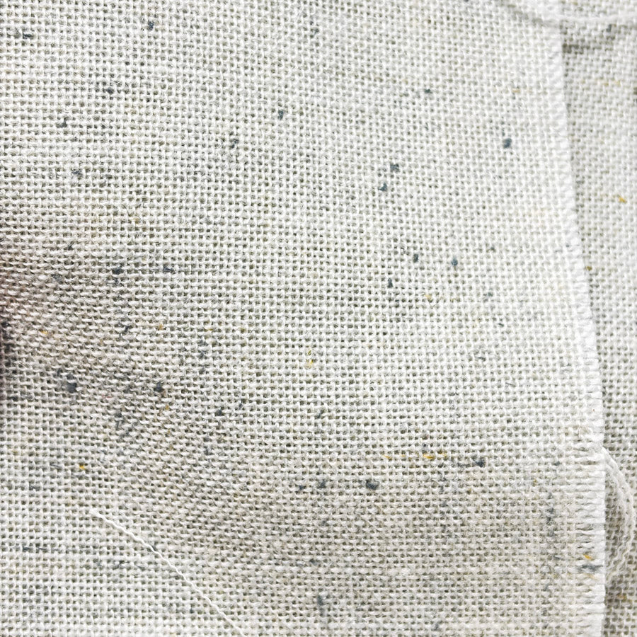 24 Count 26" x 19" Tweedy Oatmeal Evenweave Wool (Blend?) Fabric