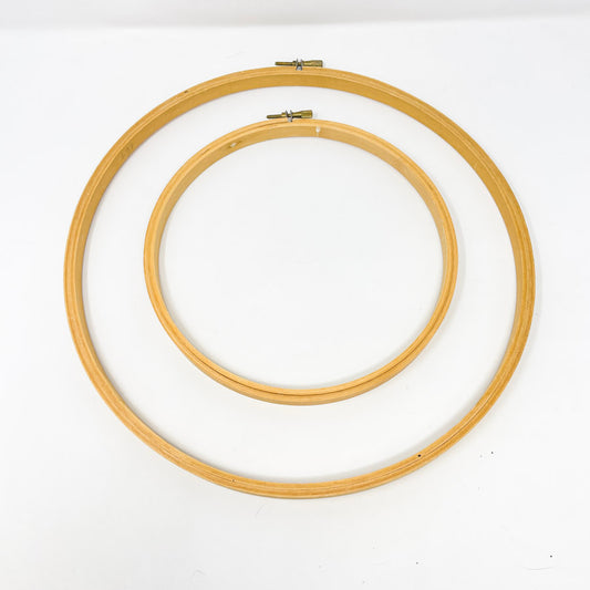 Standard Bamboo Embroidery Hoops