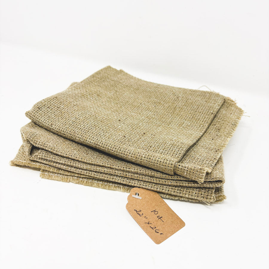 10 Count Sand Color Evenweave Wool Fabric