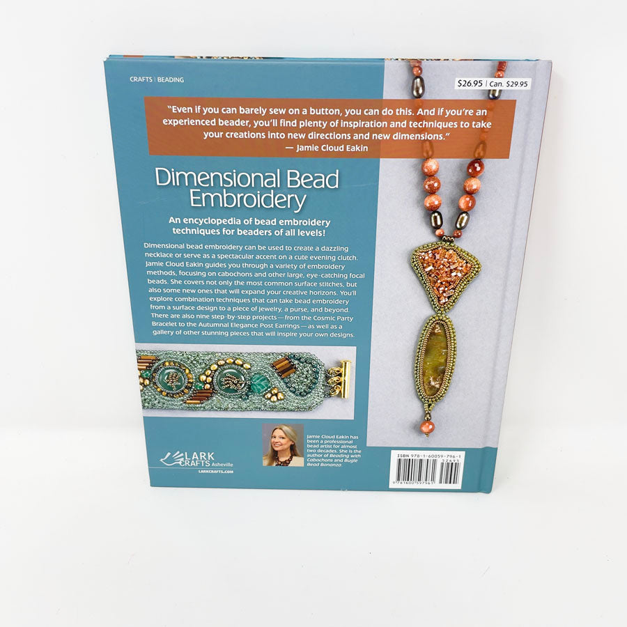 Dimensional Bead Embroidery book by Jamie Cloud Eakin