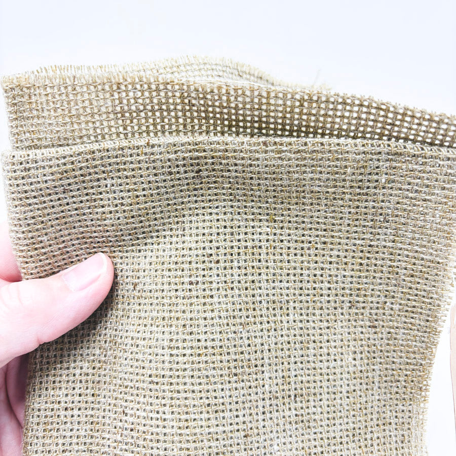 10 Count Sand Color Evenweave Wool Fabric