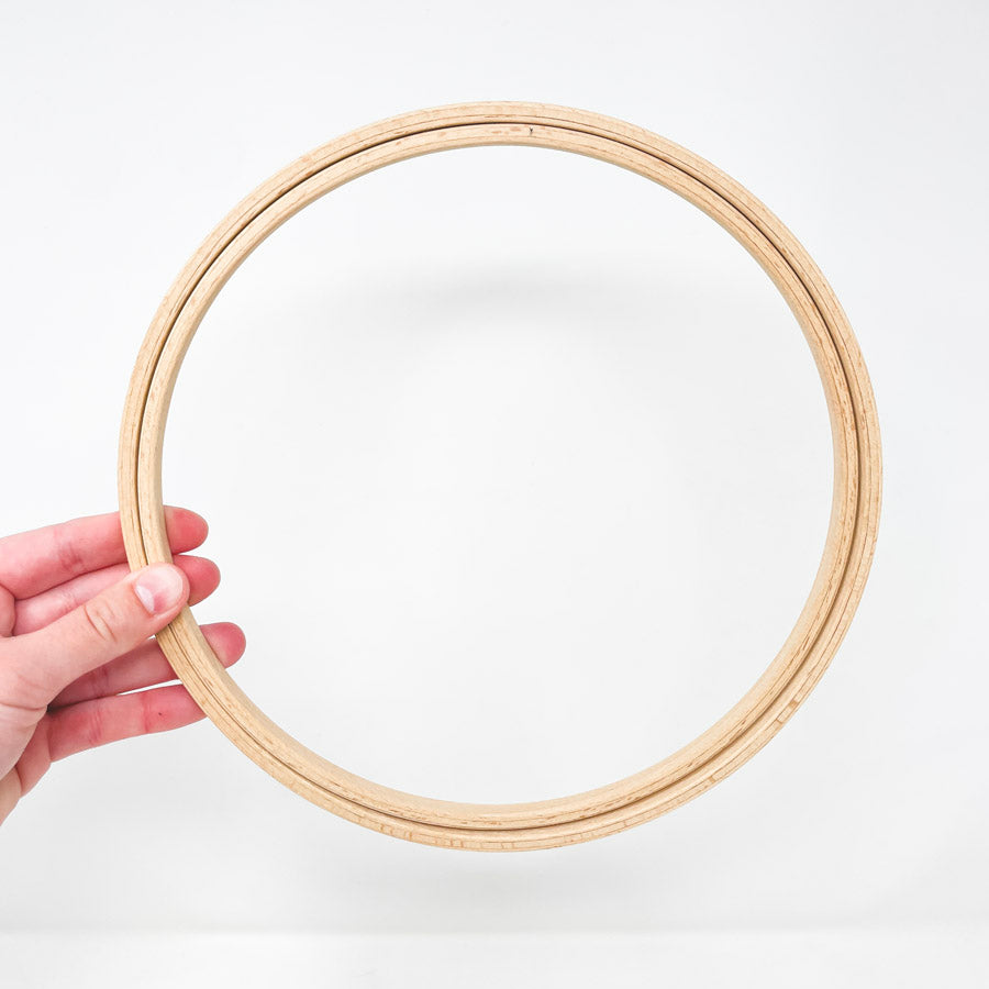 8.5" Wood Display Hoop
