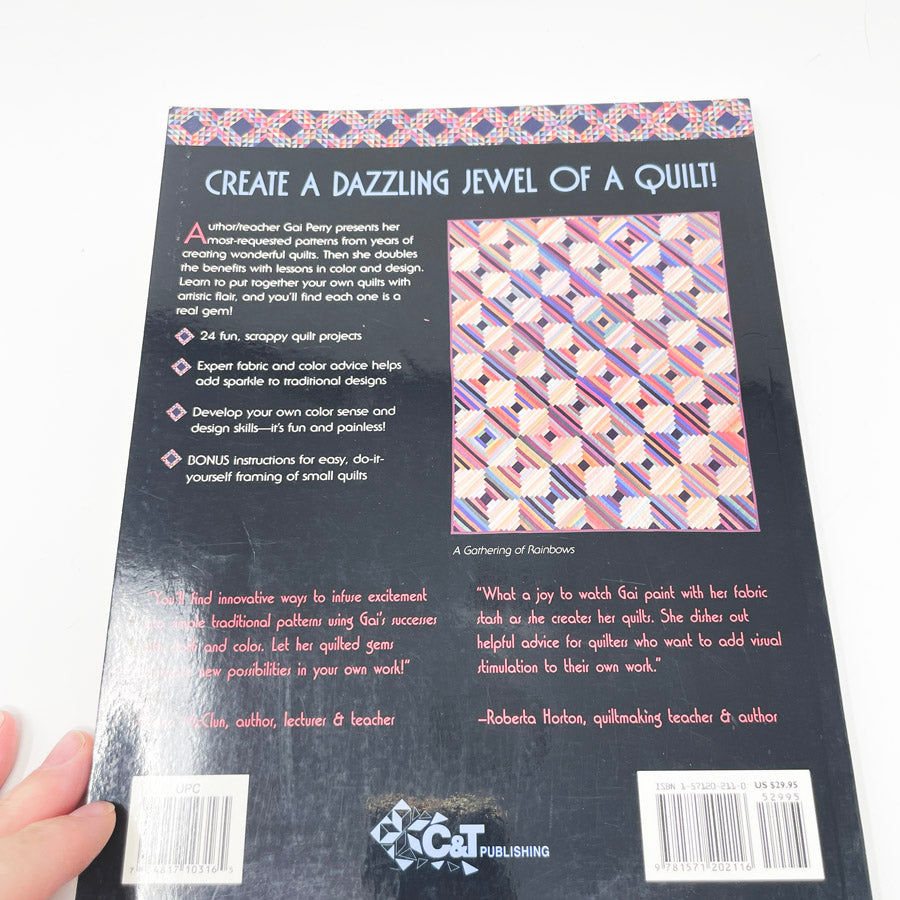 "24 Quilted Gems" Book by Gai Perry