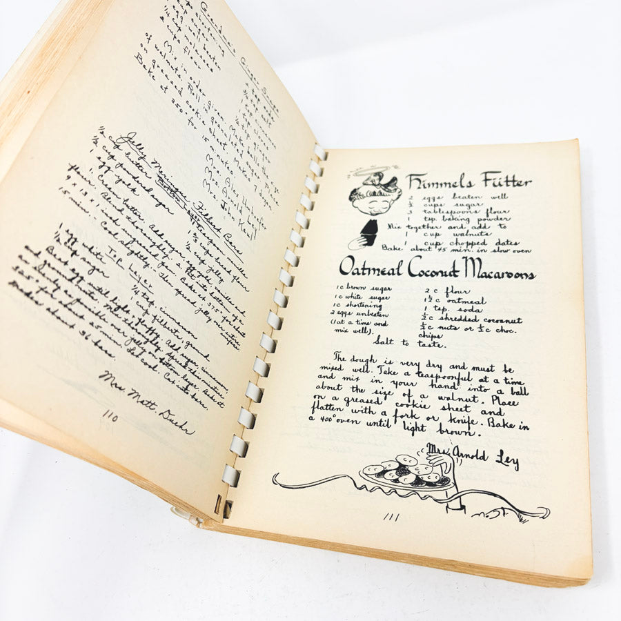 Vintage Our Heavenly Recipes Book - Menomonee Falls Church Cookbook