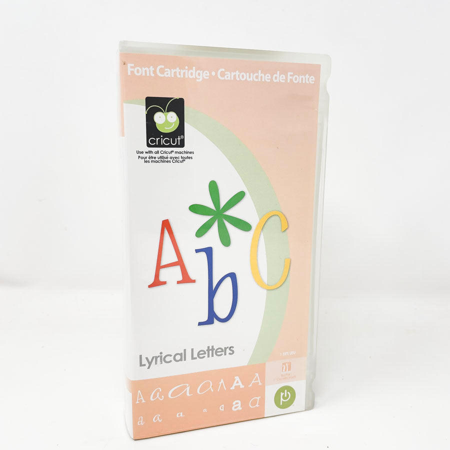 Cricut Font Cartridges - Plastic Box - Pick a Style