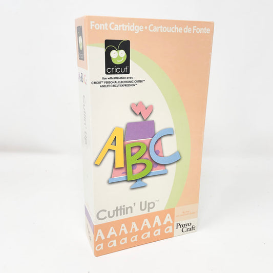 Cricut Font Cartridges - Cardboard Box - Pick a Style