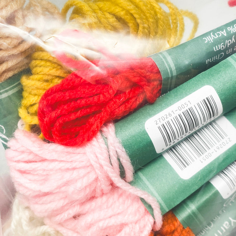 Color Bundle of Herrschners Plastic Canvas Yarn