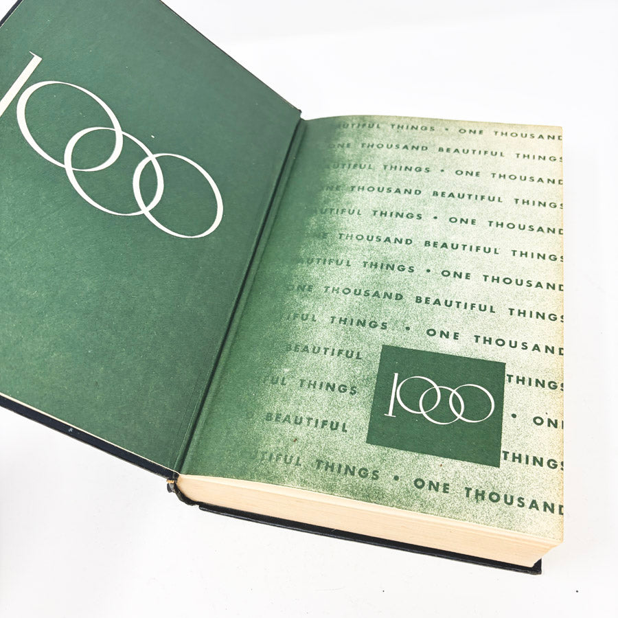 Vintage 1000 Beautiful Things Book