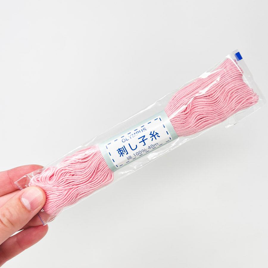 Lt. Pink Olympus Japanese Sashiko Thread