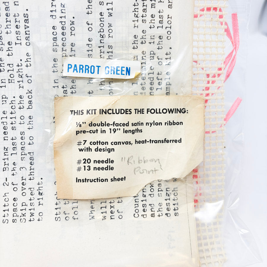 Ribbonpoint Sampler Needlework Kit