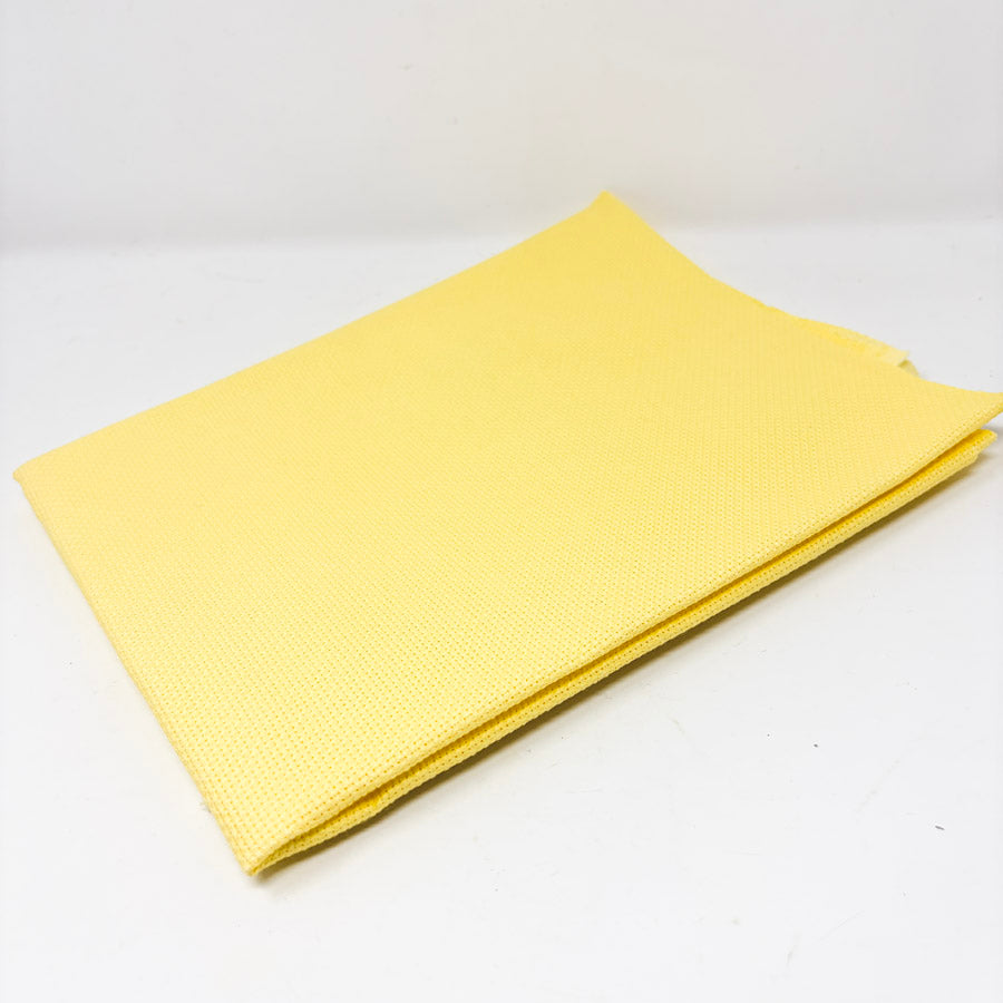 14 Count Stiff Yellow Aida – 20" x 58"