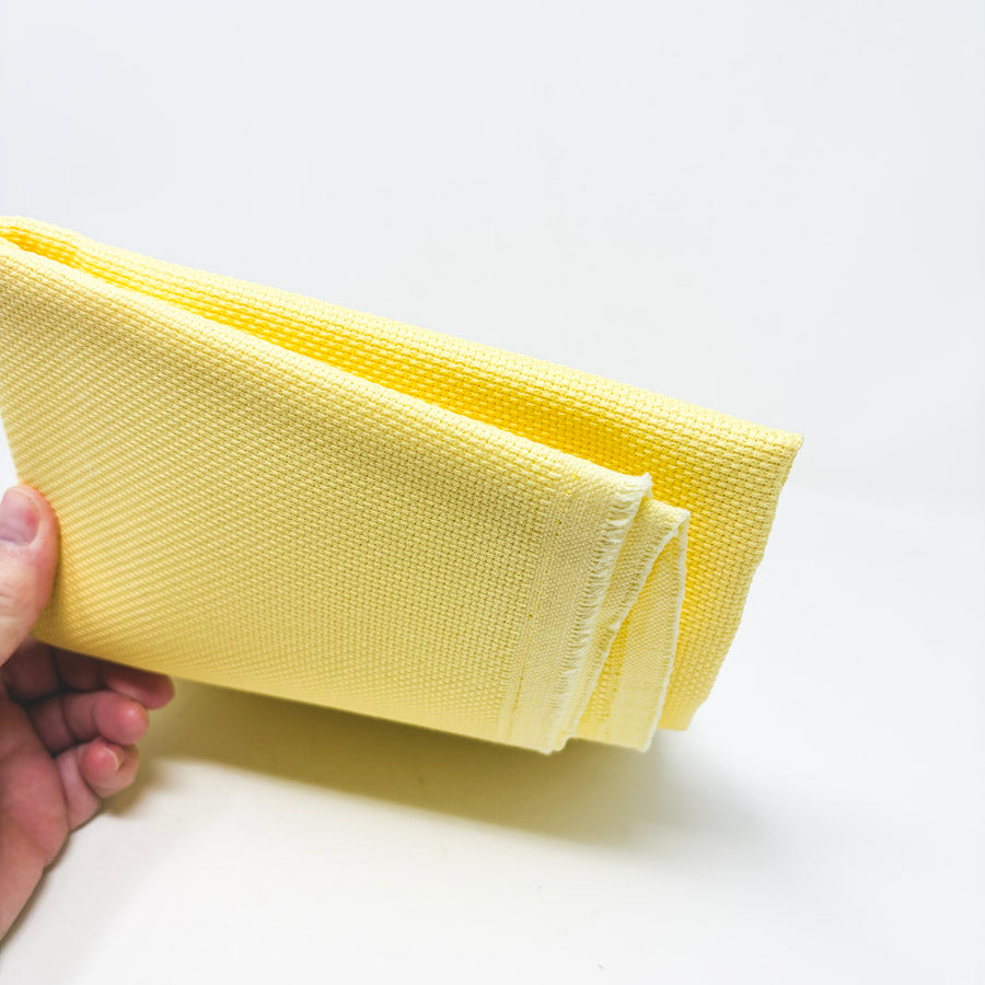 14 Count Stiff Yellow Aida – 20" x 58"