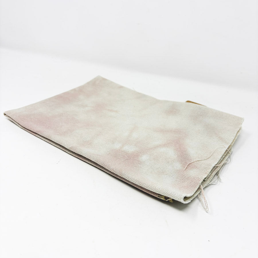 32 Count 26" x 18" Evenweave Fabric - Pink on Ecru