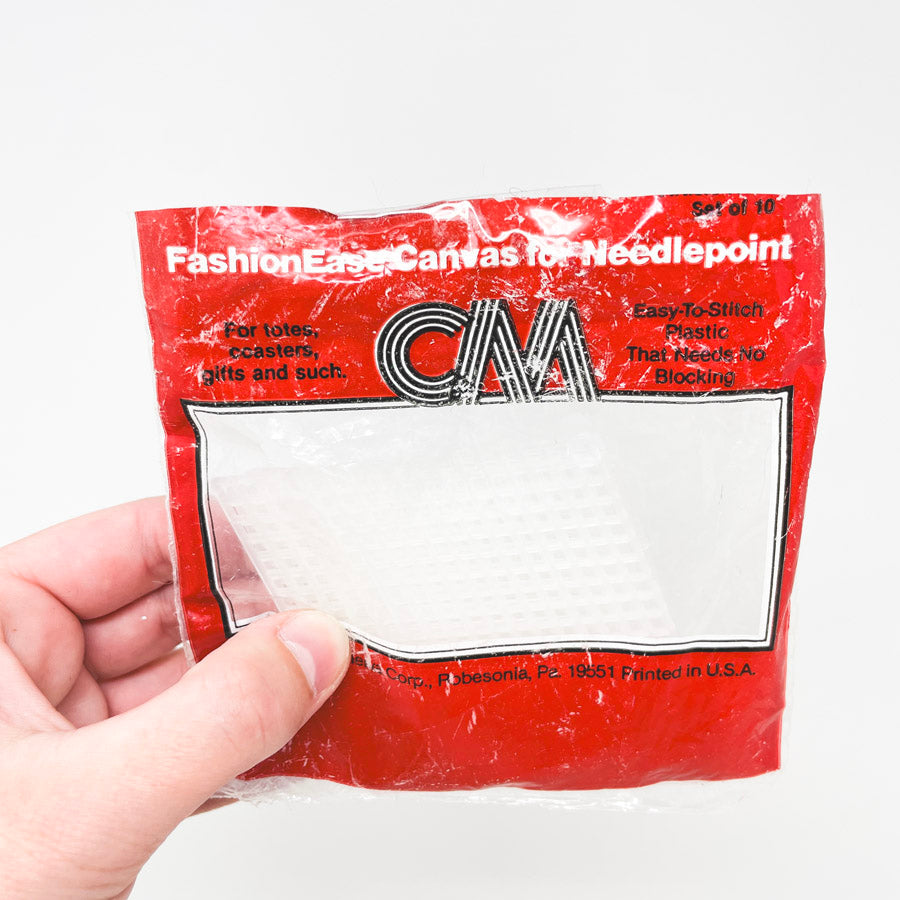 Plastic Canvas for Needlework - Diamonds