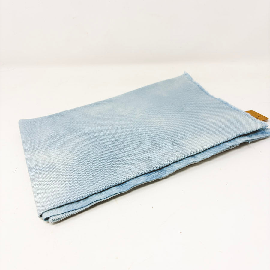 32 Count 26" x 18" Evenweave Fabric - Lt Blue on White