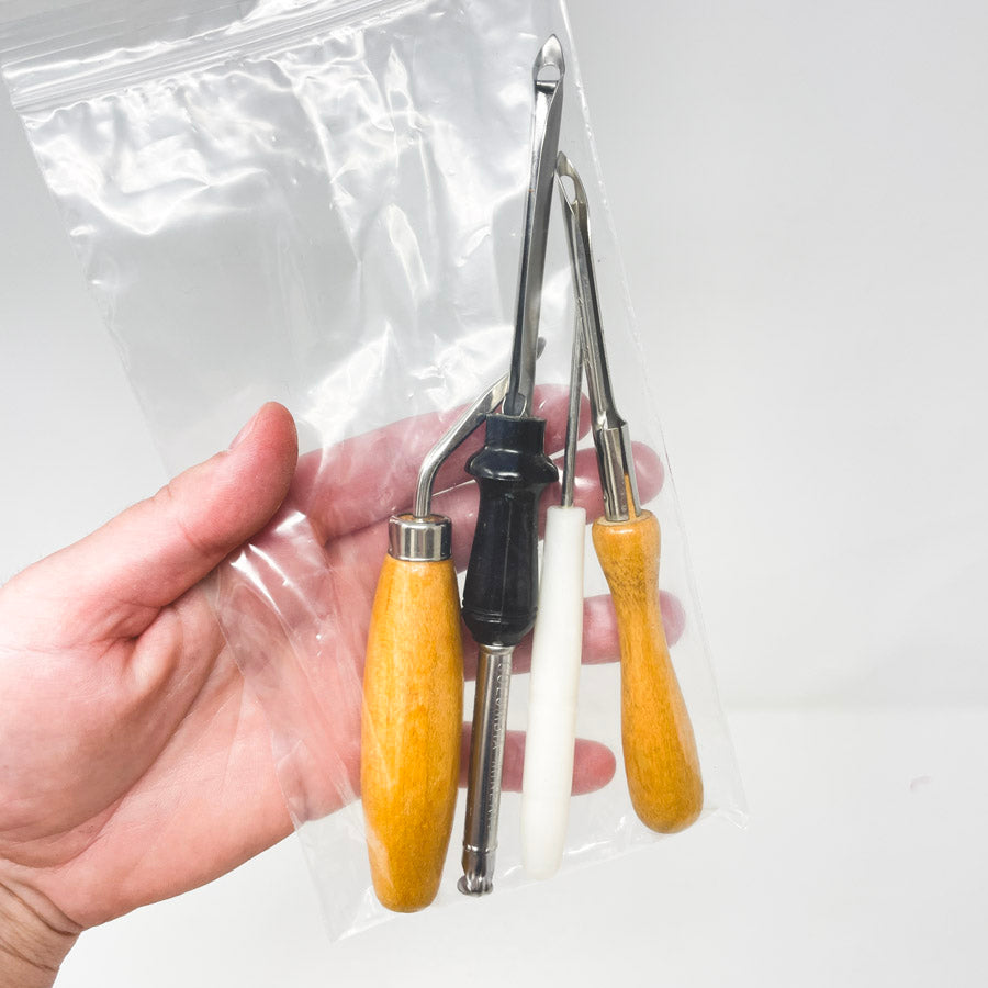 Assorted Rug Hooking Tools