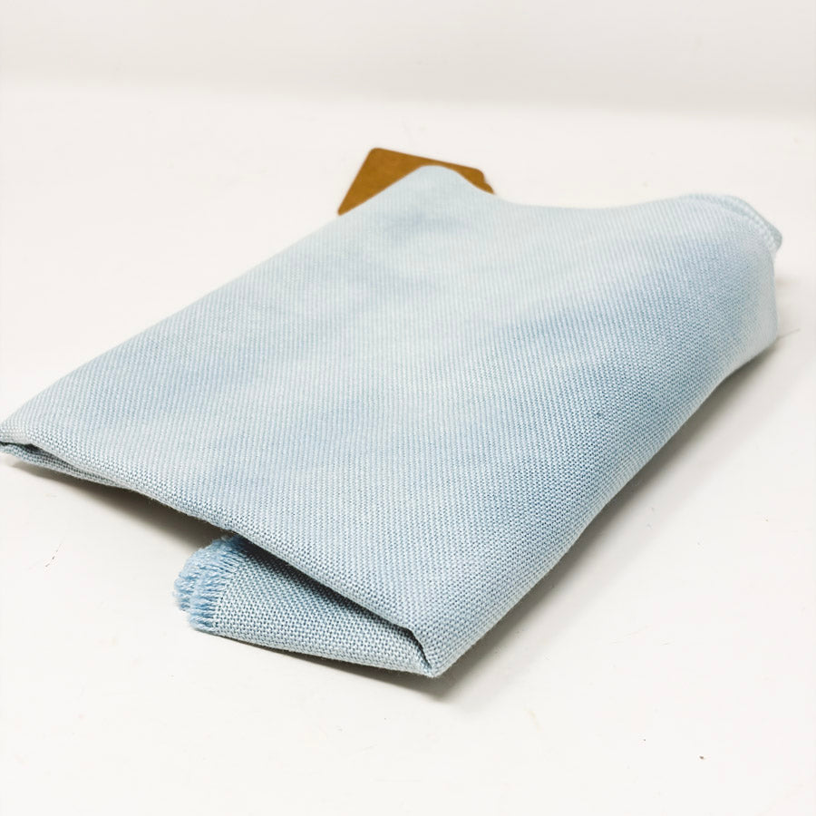 32 Count 26" x 18" Evenweave Fabric - Lt Blue on White