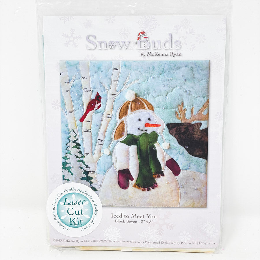 Pine Needles Snowbuds "Iced to Meet You" Kit by McKenna Ryan
