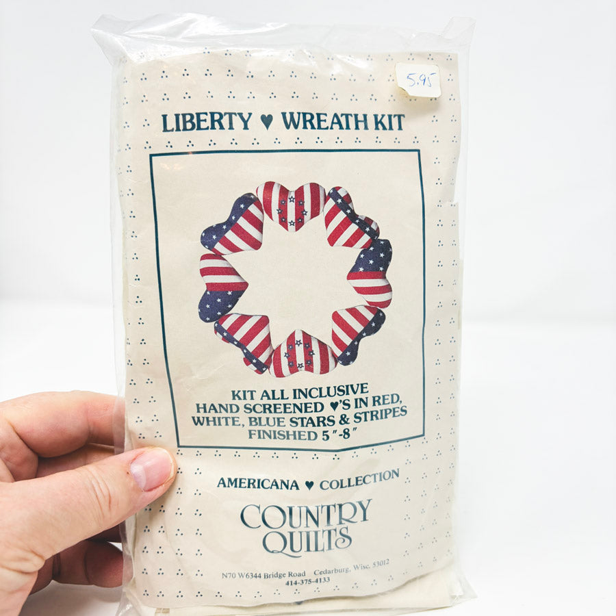 Country Quilts Liberty Wreath Kit