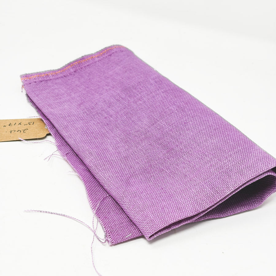 26 Count Soft Bright Lilac Linen Fabric – 13" x 17"