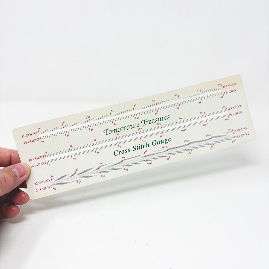 Tomorrow's Treasures Cross Stitch Gauge