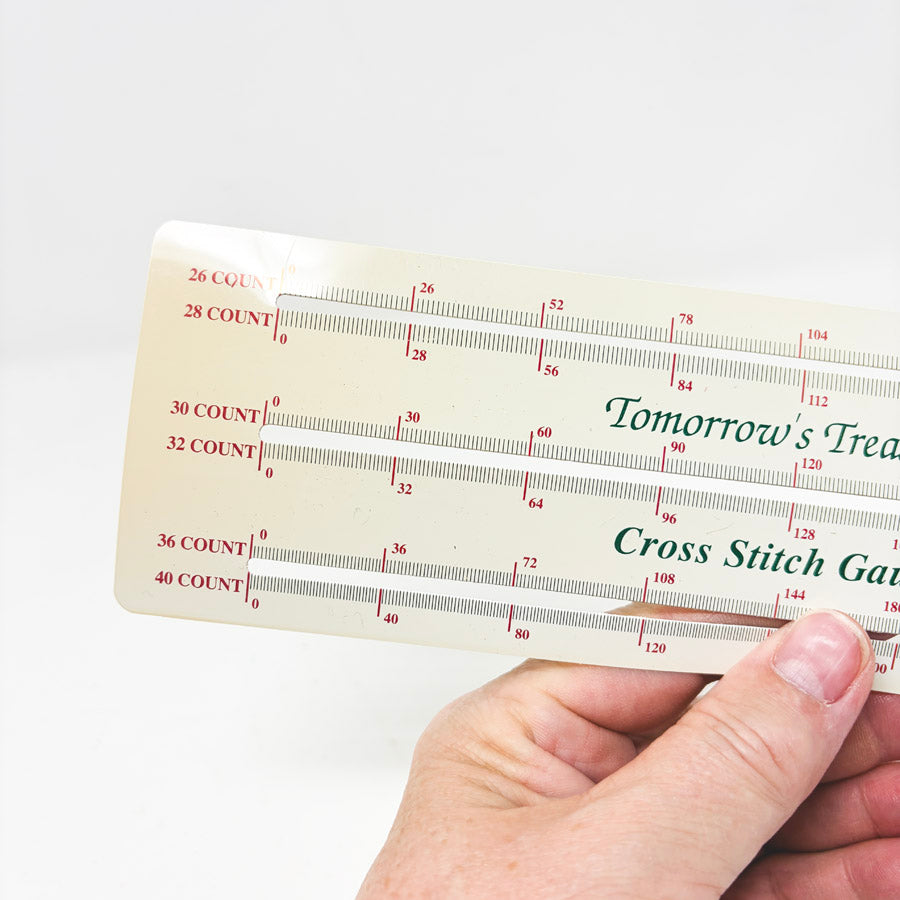 Tomorrow's Treasures Cross Stitch Gauge