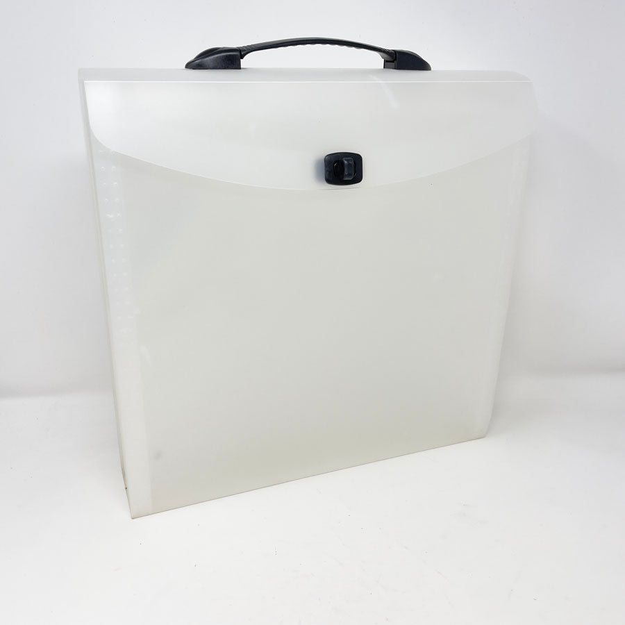 Portable Clear Craft Storage Tote - 13"