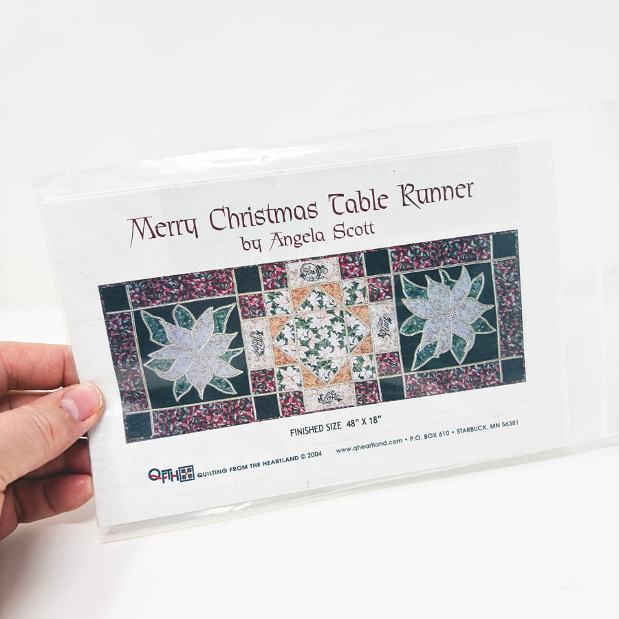 Merry Christmas Table Runner - Designs from the Heartland Quilt Pattern