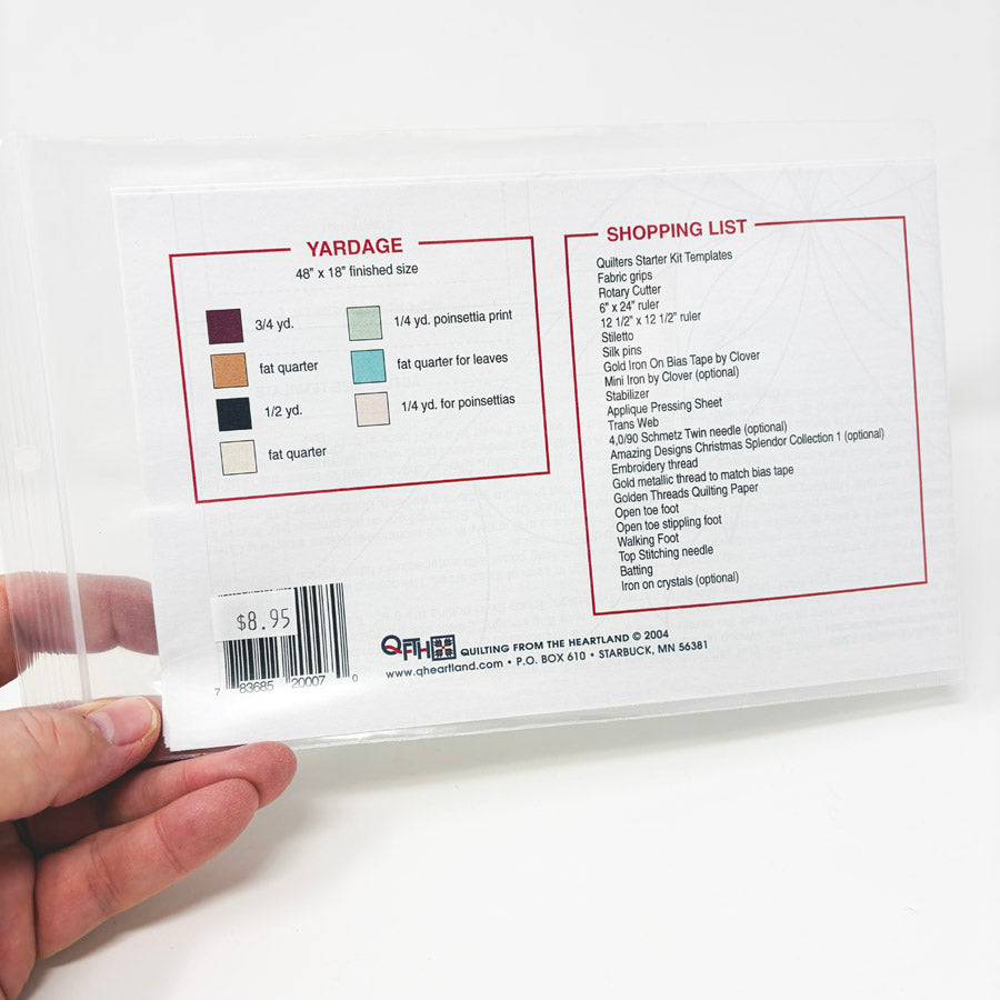 Merry Christmas Table Runner - Designs from the Heartland Quilt Pattern