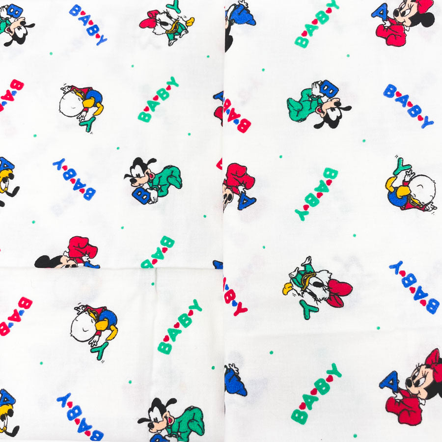 1 yd - Character Baby Cotton Fabric