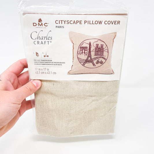 DMC Cityscape Pillow Cover Kit – Paris