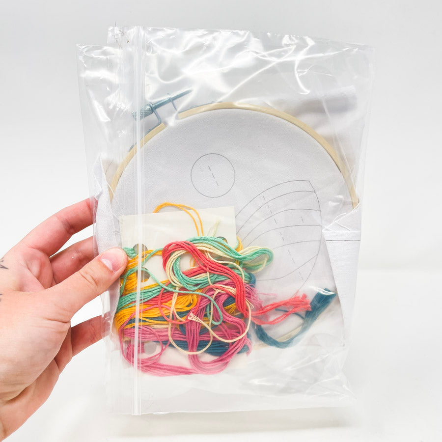 Dimensions 6" Embroidery Kit – Sunset Waves