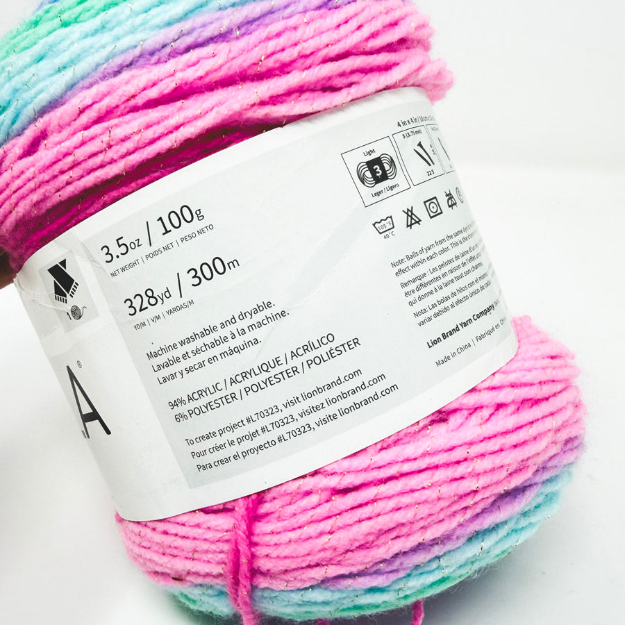 Lion Brand Yarns – Mandala Sparkle - Draco