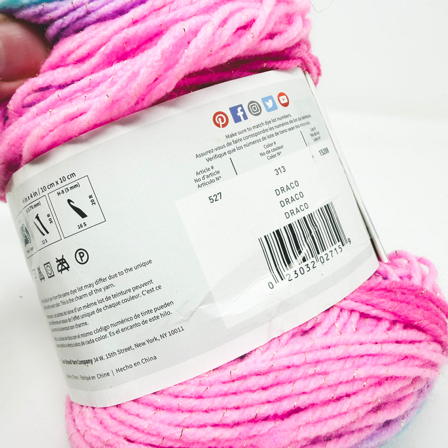Lion Brand Yarns – Mandala Sparkle - Draco