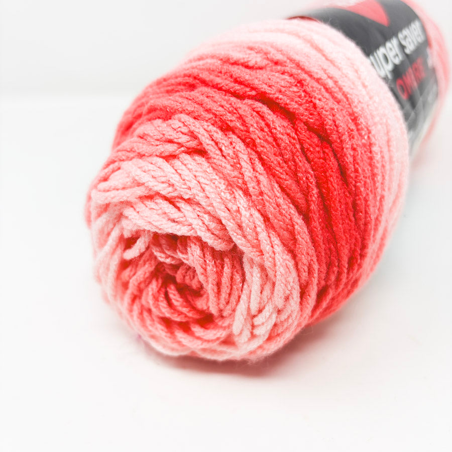 Red Heart Super Saver Ombre Yarn – Sea Coral