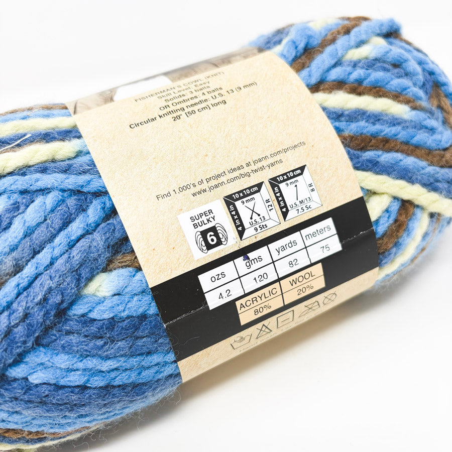 Big Twist Yarn Natural Blend Hampton Yarn