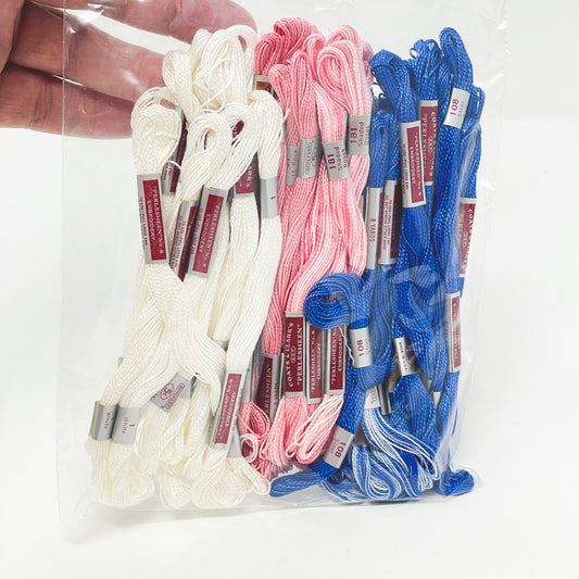 Bundle of Coats & Clark Perlesheen Embroidery Floss
