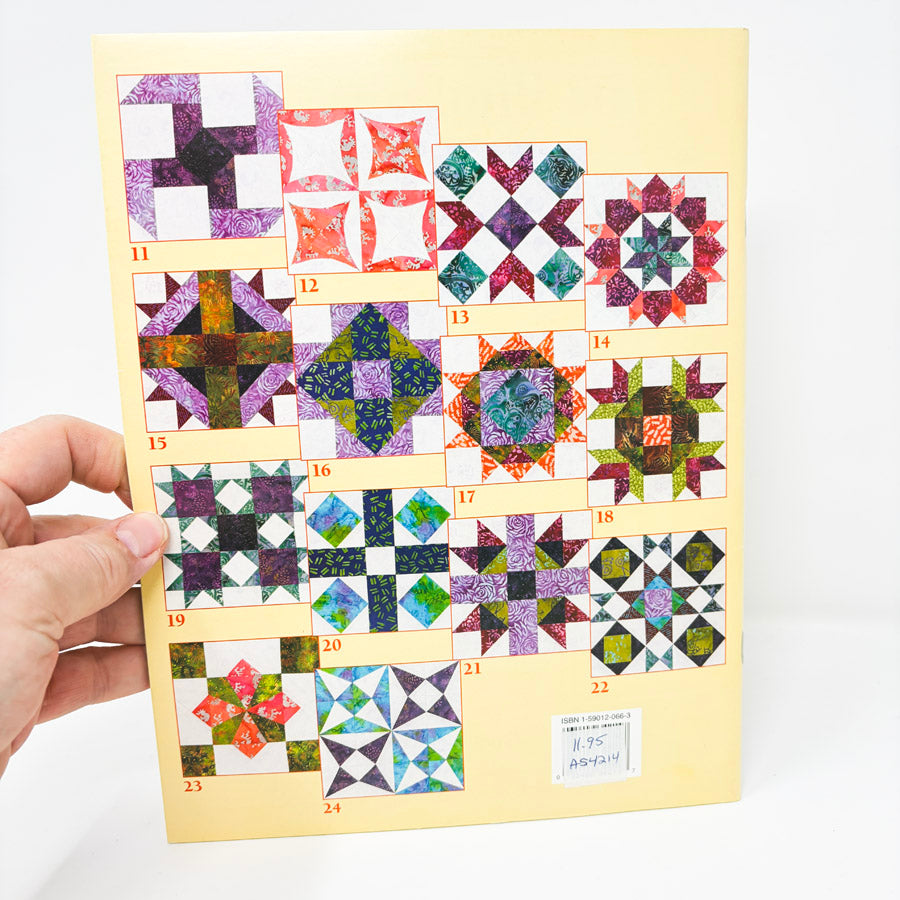 24 Blocks You Never Dreamed You Could Paper Piece by Linda Causee