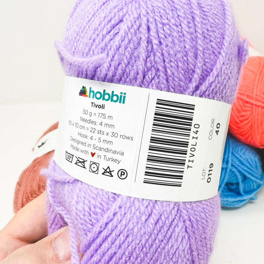 Tivoli Acrylic Yarn by Hobbii