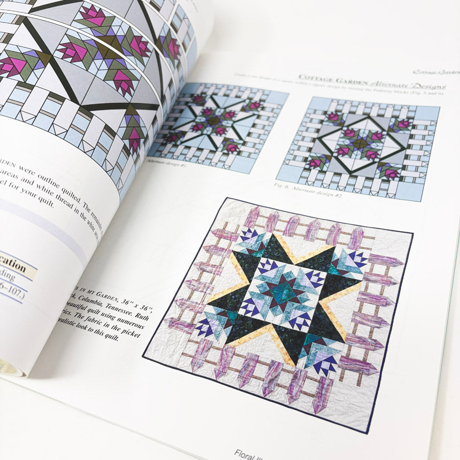 Floral Illusions for Quilters by Karen Combs