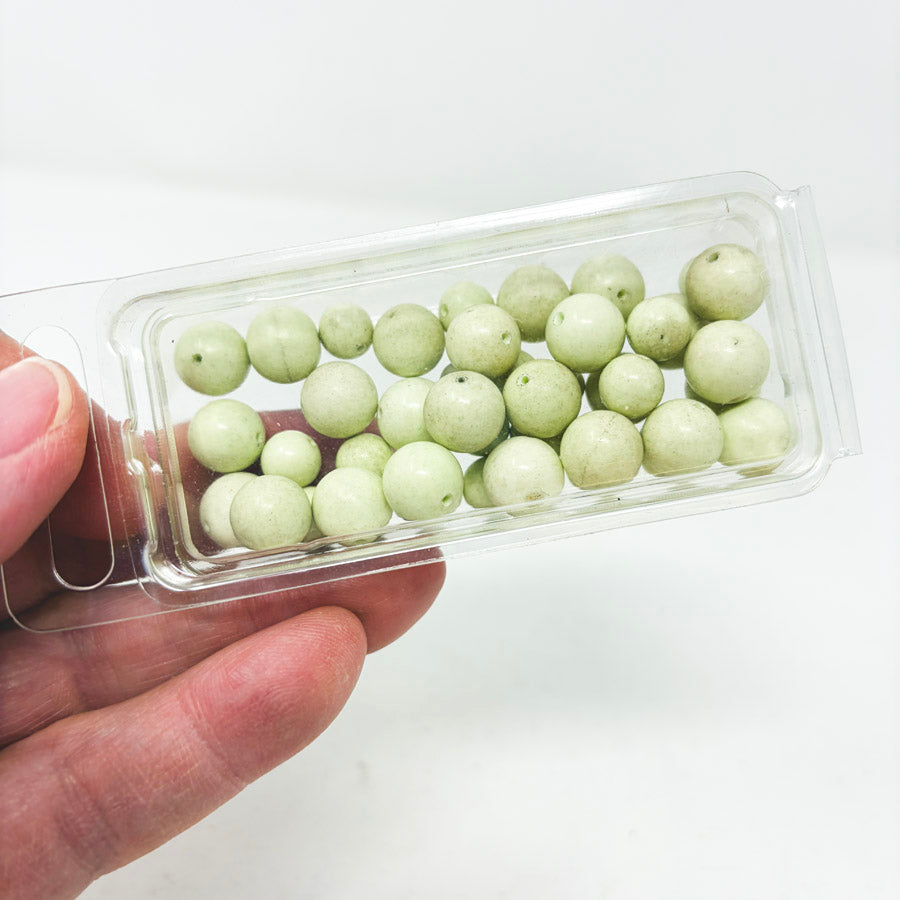 Light Green Stone Beads