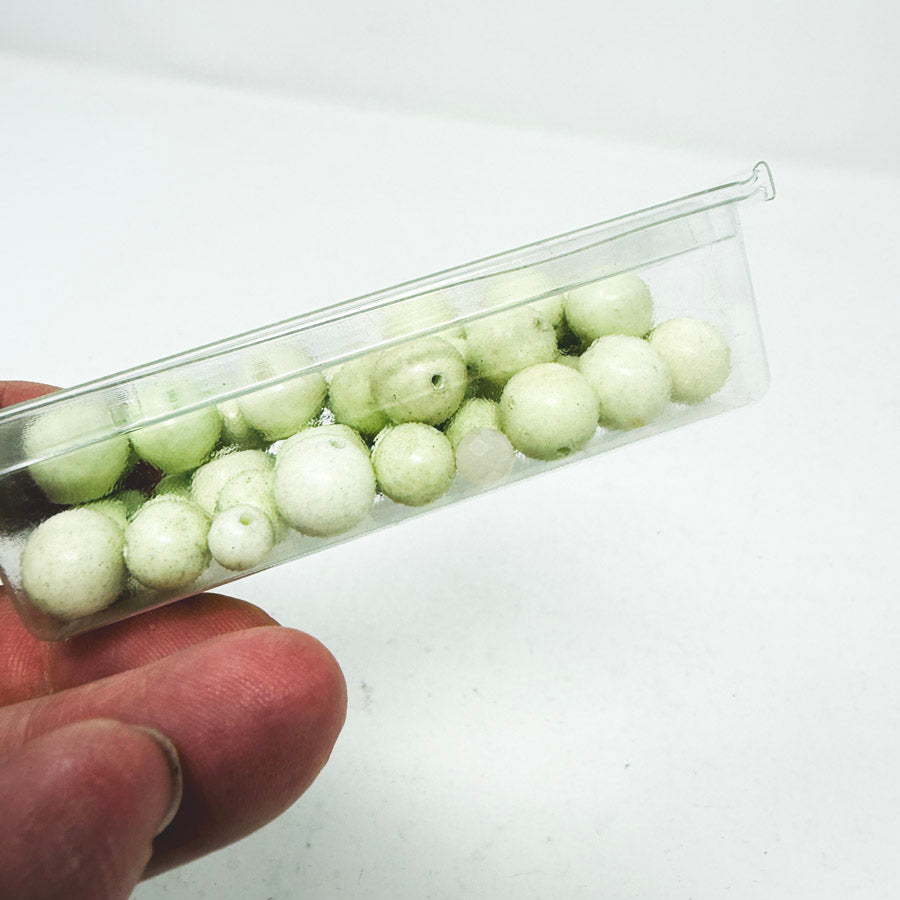 Light Green Stone Beads